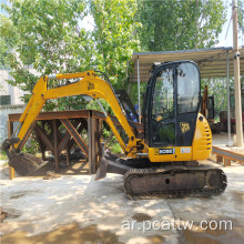 jcb استخدمت حفارة صغيرة مضغوطة